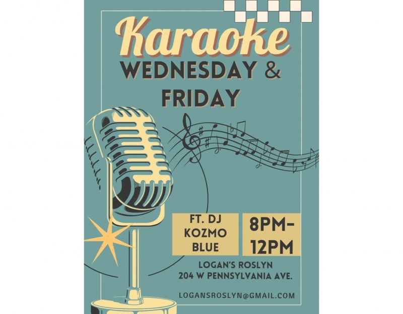 Karaoke Feat DJ Kozmo Blue at Logan's Karaoke Feat DJ Kozmo Blue at Logan's