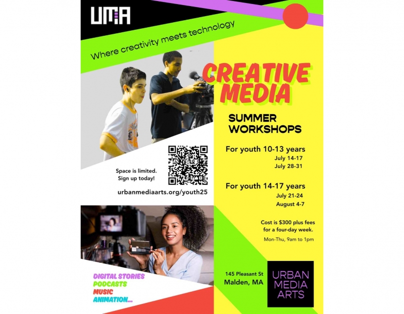 Creative Media Summer Workshop (10-13 years) - Session 2 Creative Media Summer Workshop (10-13 years) - Session 2