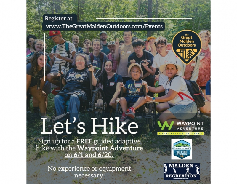 Adaptive Hiking with The Great Malden Outdoors Adaptive Hiking with The Great Malden Outdoors