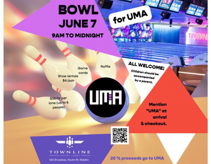Bowl for UMA Fundraiser