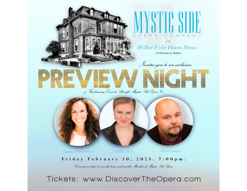 Mystic Side Opera Preview Night & Fundraiser