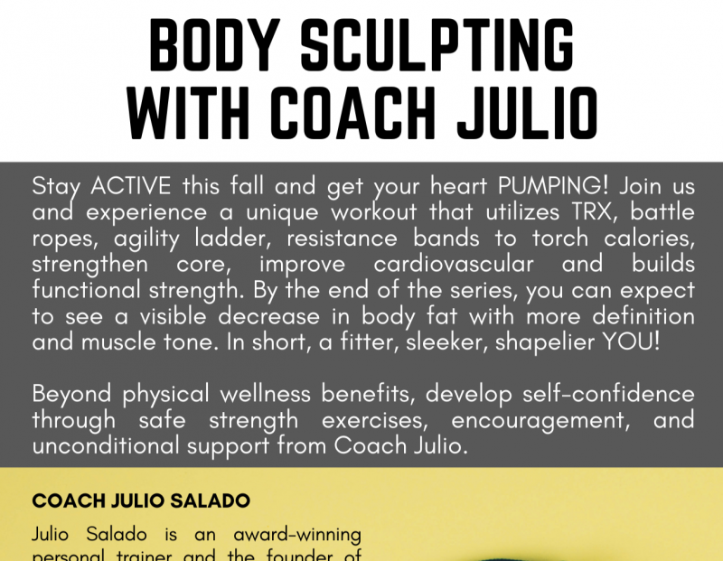 Body Sculpting Fall Series with Coach Julio