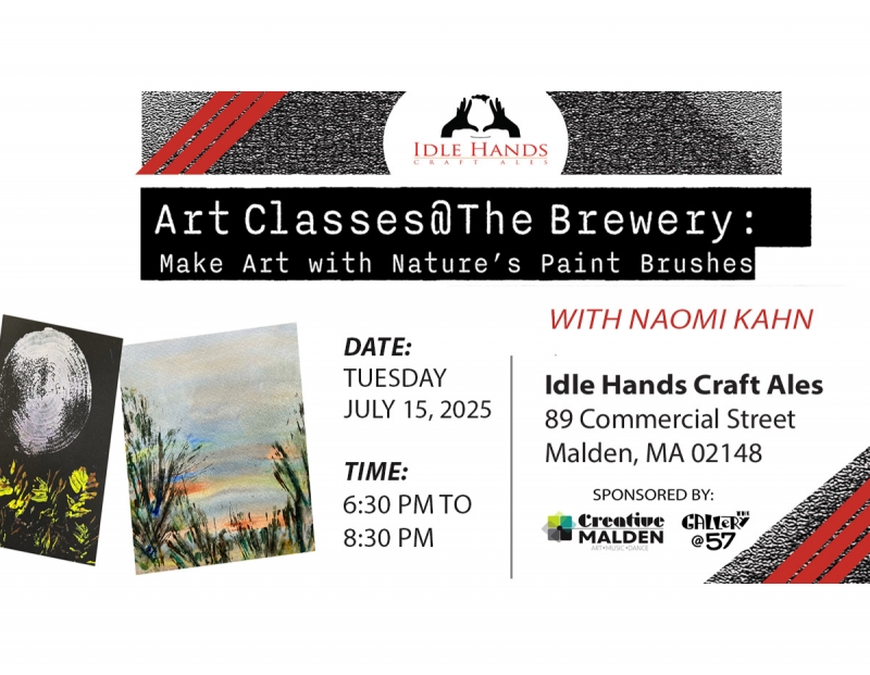 Art Classes@The Brewery: Using Nature’s Paint Brushes Art Classes@The Brewery: Using Nature’s Paint Brushes