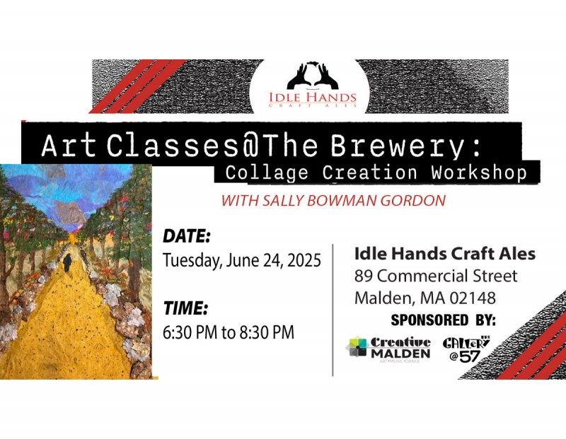 Art Classes@The Brewery: Collage Creation Workshop Art Classes@The Brewery: Collage Creation Workshop
