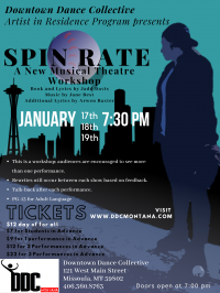 Spin Rate: A New Musical Theatre Workshop Spin Rate: A New Musical Theatre Workshop