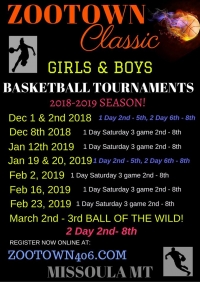 Zootown Classic Basketball Tournament! Zootown Classic Basketball Tournament!
