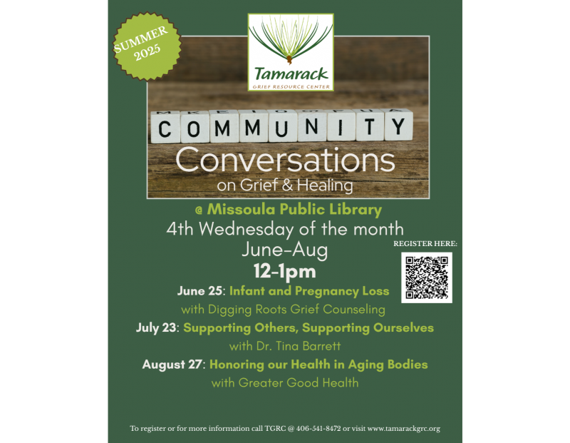 Community Conversations - Supporting Others & Ourselves Community Conversations - Supporting Others & Ourselves