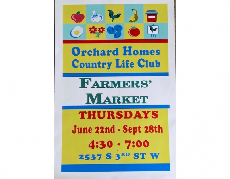 Orchard Homes Farmers Market Orchard Homes Farmers Market