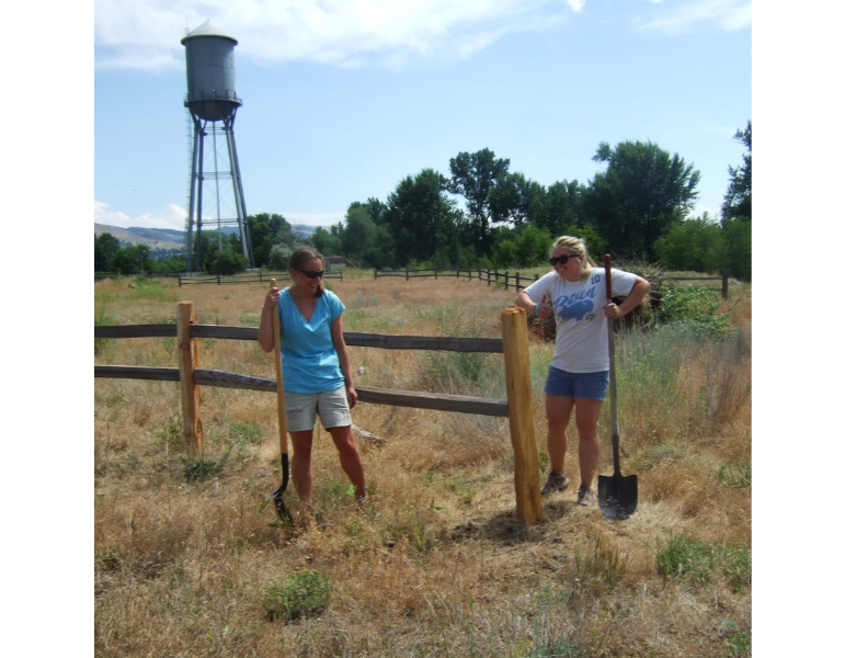 Image for Volunteering at Native Plant Garden at Fort Missoula event