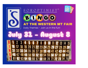 Image for BINGO at the Fair w/Soroptimist of Missoula event