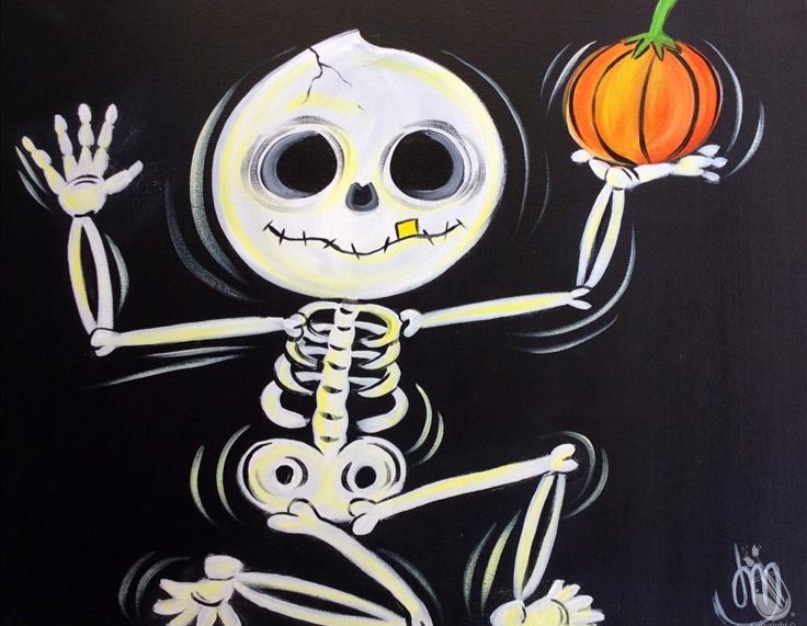 Kid's Class: Halloween Skeleton