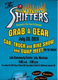 The Shifters of Lolo: Grab a Gear Car Show The Shifters of Lolo: Grab a Gear Car Show