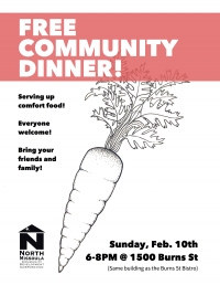 Community Dinner! Community Dinner!