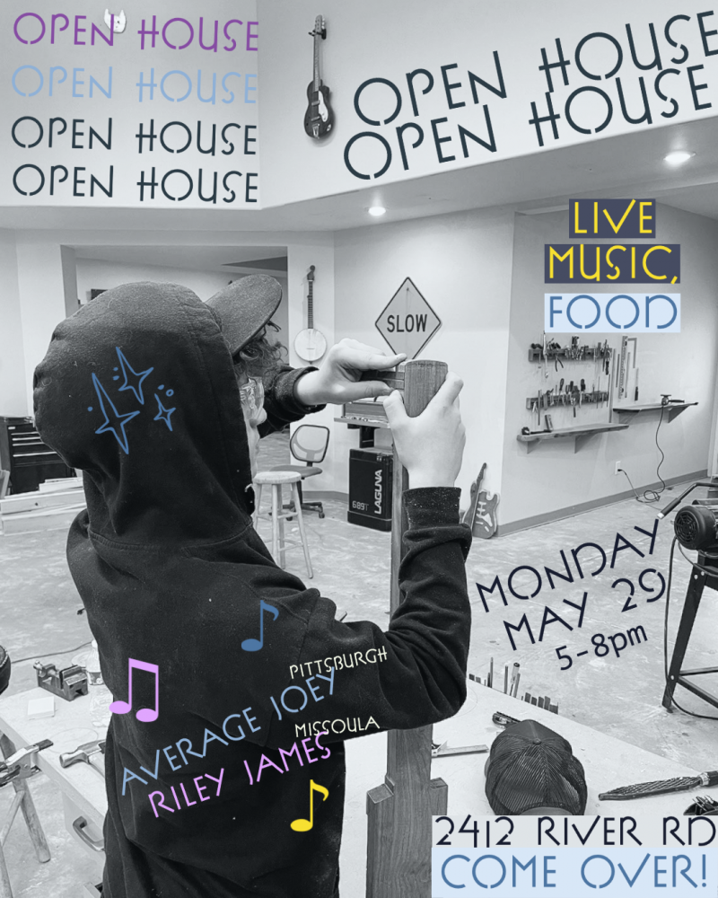 Live music / food / open house