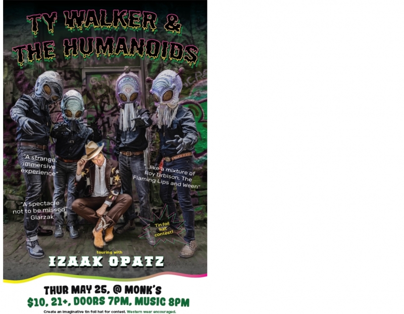 Izaak Opatz   Ty Walker And The Humanoids