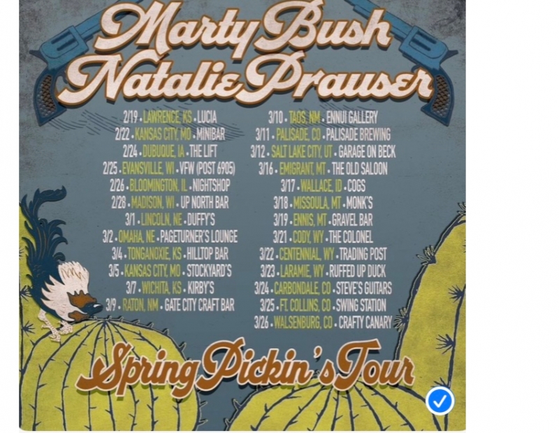 Marty Bush   Natalie Prauser 