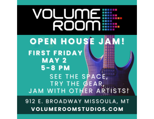VolumeRoom First Friday Open Jam! VolumeRoom First Friday Open Jam!