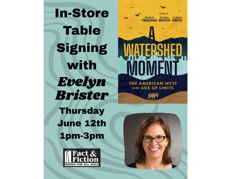 Evelyn Brister: In-Store Table Signing Evelyn Brister: In-Store Table Signing