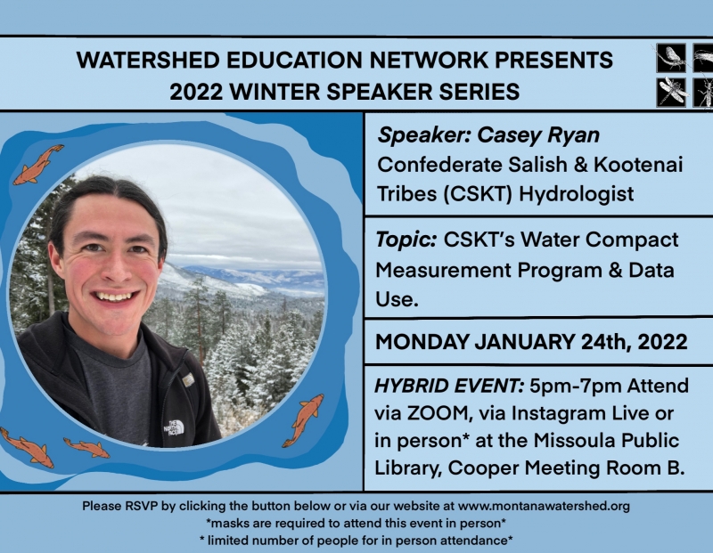 Watershed Education Network 2020 Winter Speaker Series 