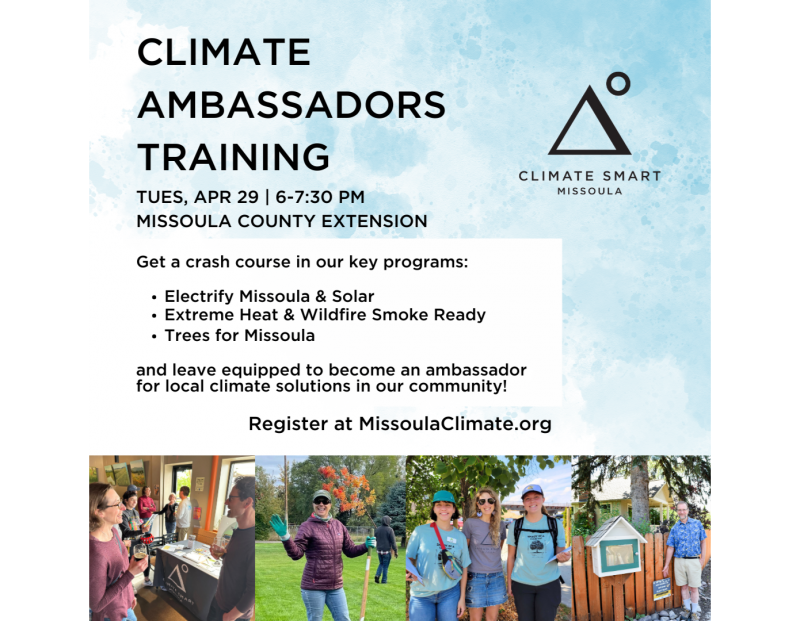Climate Ambassadors Training Climate Ambassadors Training