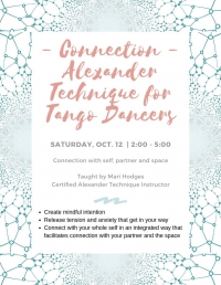 Connection - Alexander Technique for Tango Dancers Connection - Alexander Technique for Tango Dancers