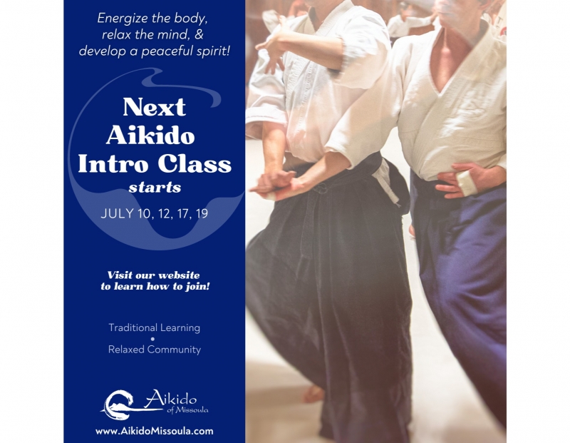 July Aikido Intro Series for Adults