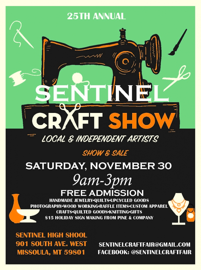 Sentinel Craft Fair and Art Show 11/30/2019 Missoula, , Sentinel High