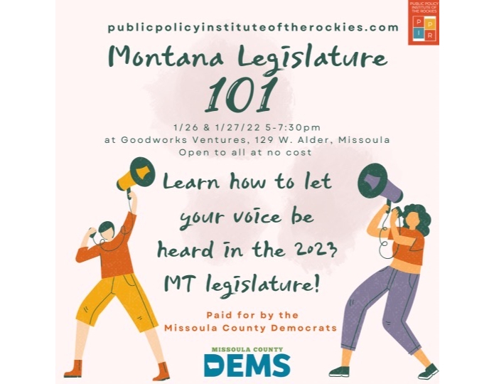 Montana Legislature 101