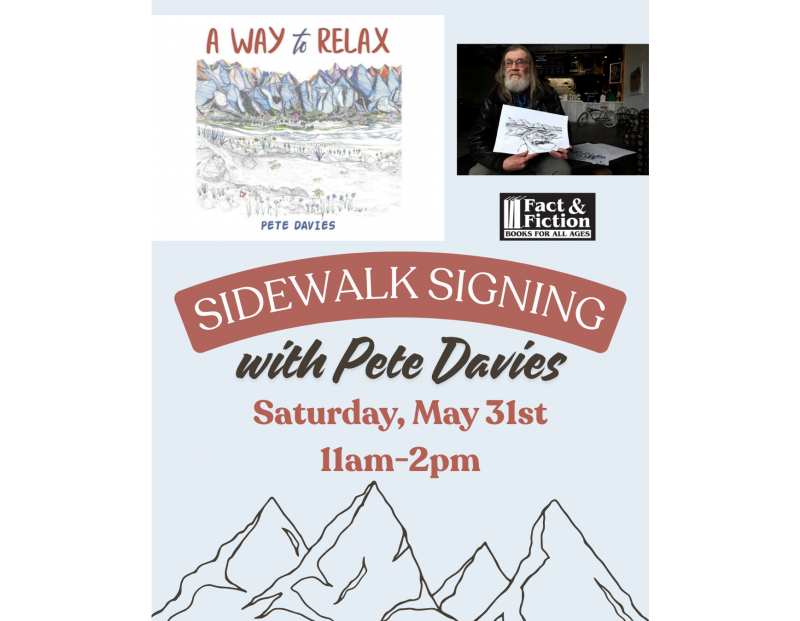 Sidewalk Signing with Pete Davies Sidewalk Signing with Pete Davies