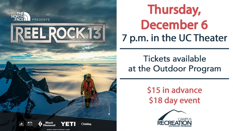 Reel Rock 13 12/06/2018 Missoula, Montana, UC Theater - The Arts Event