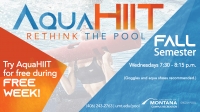 AquaHIIT @ University of Montana Grizzly Pool AquaHIIT @ University of Montana Grizzly Pool