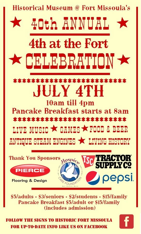 40th Annual 4th At The Fort Celebration 07 04 2016 Missoula