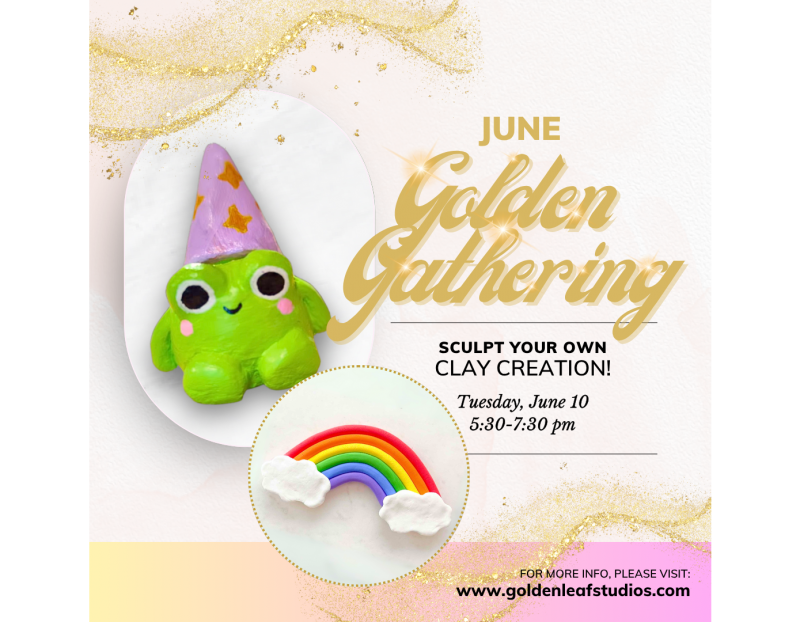 Golden Gathering: Sculpt Your Own Clay Creation! Golden Gathering: Sculpt Your Own Clay Creation!