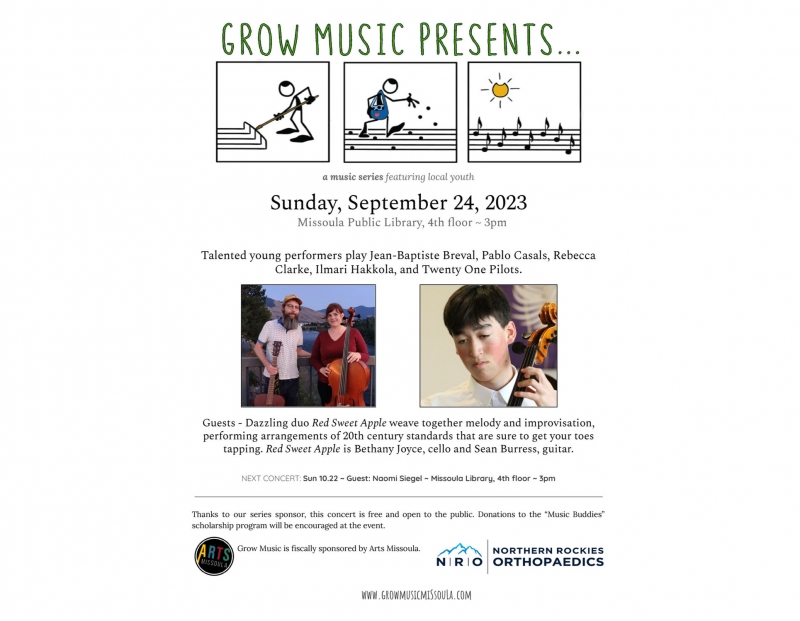"Grow Music Presents" - a series featuring local youth