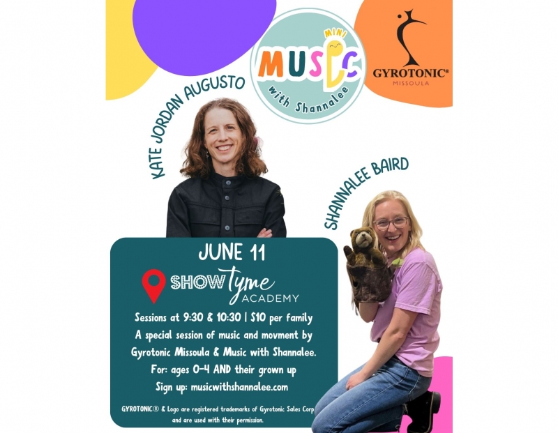 Gyrotonic Missoula & Mini Music with Shannalee Gyrotonic Missoula & Mini Music with Shannalee