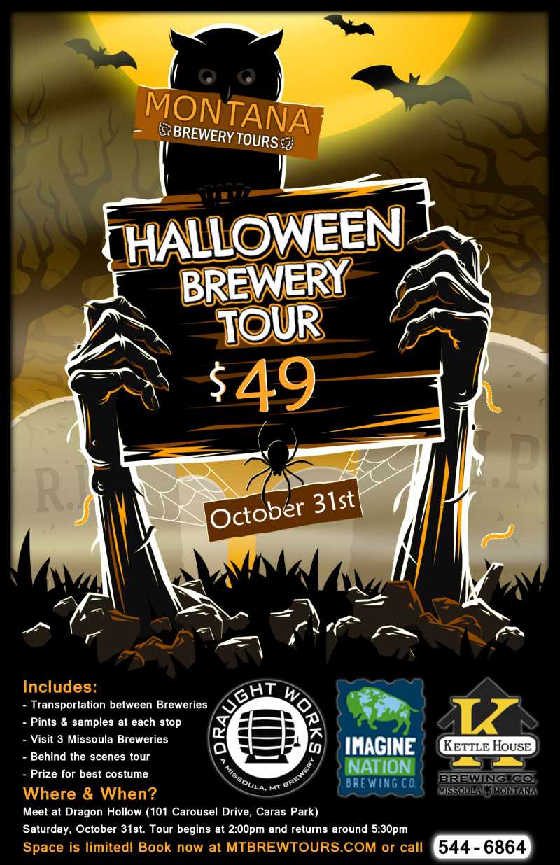 Halloween Brewery Tour 10/31/2015 Missoula, , Dragon Hollow, Caras Park