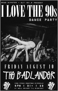 Dead Hipster presents I Love The 90s Dance Party Dead Hipster presents I Love The 90s Dance Party