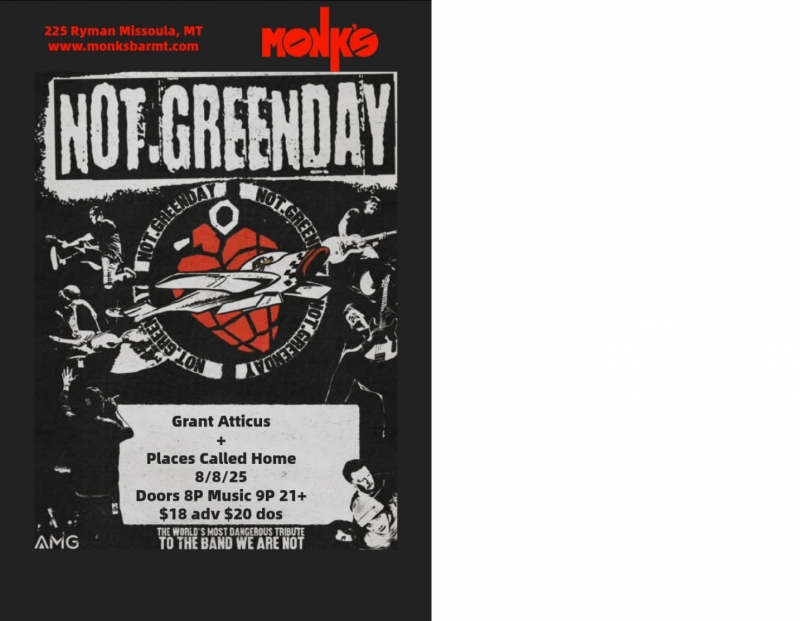 Not.Greenday Live At Monk's Not.Greenday Live At Monk's