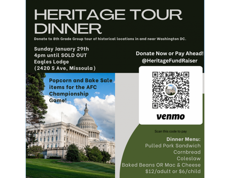 Heritage Tour Fundraiser