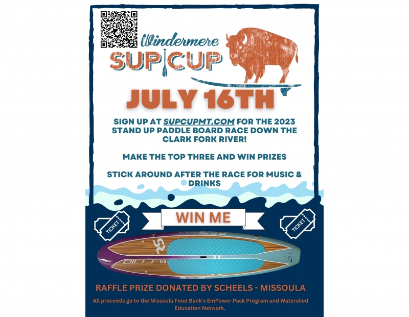 Windermere SUP Cup - Race down the Clark Fork