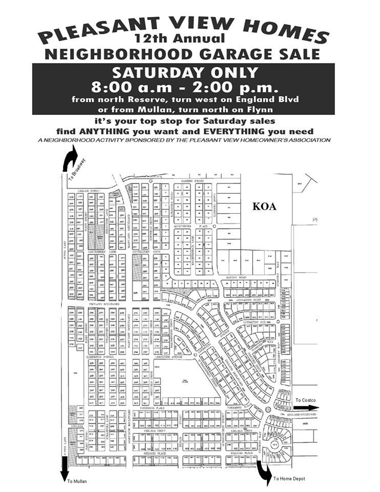 Pleasant View Homes Neighborhood Sale 05 21 2016 Missoula Montana