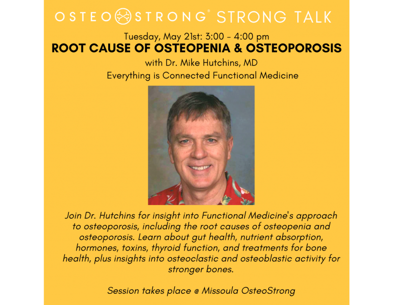 Strong Talk: Root Cause of Osteopenia & Osteoporosis Strong Talk: Root Cause of Osteopenia & Osteoporosis