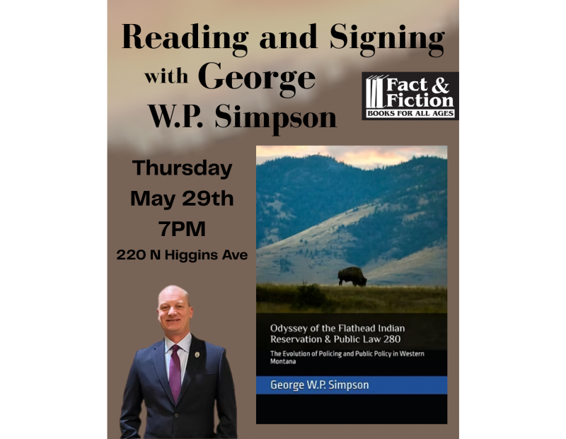 Book Event with George Simpson Book Event with George Simpson