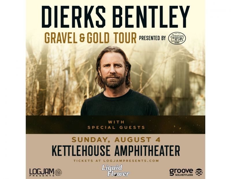Dierks Bentley at the KettleHouse Amphitheater Dierks Bentley at the KettleHouse Amphitheater