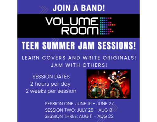 Teen Summer Jam Sessions Teen Summer Jam Sessions