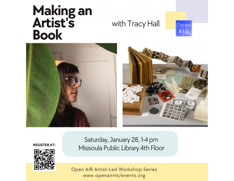Making an Artist's Book with Tracy Hall.