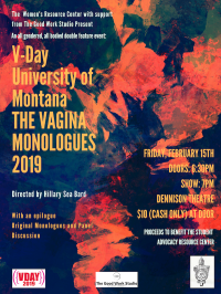 V-Day The Vagina Monologues 2019 V-Day The Vagina Monologues 2019