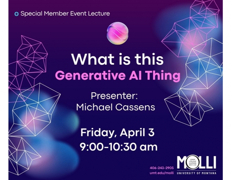 Image for What Is this Generative AI Thing event