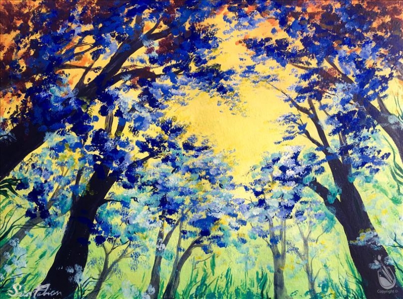 Painting A Heart Through the Trees 05/20/2020 MISSOULA, Montana