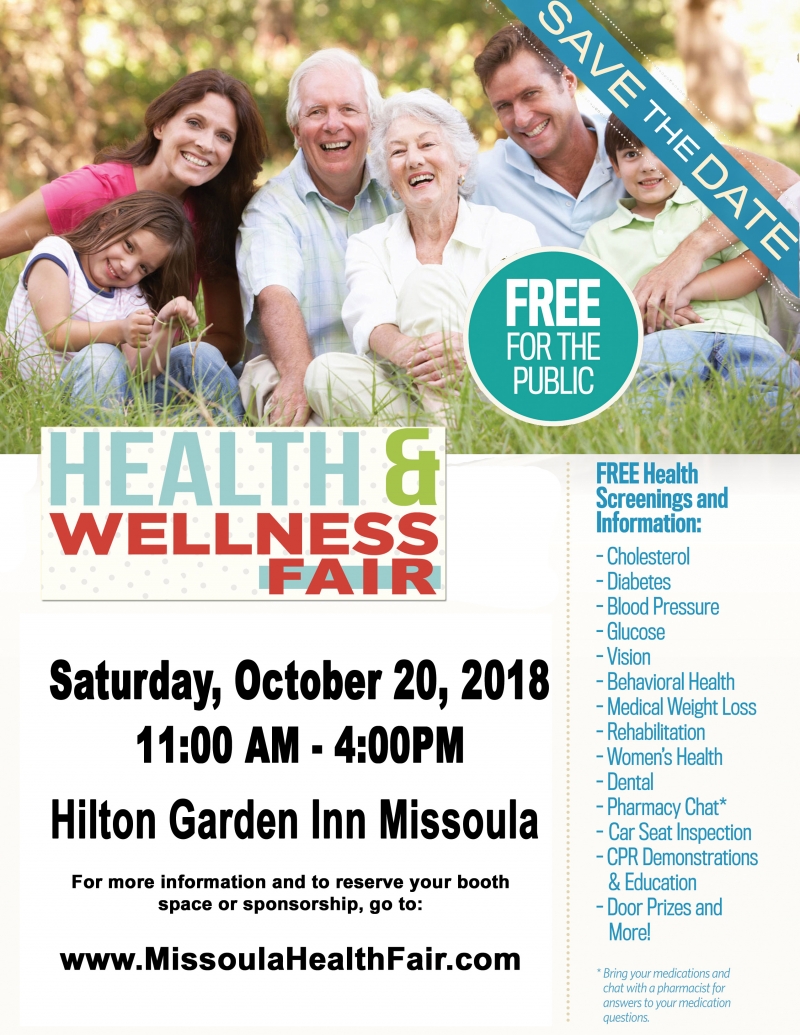 Missoula Health And Wellness Fair 10 20 2018 Missoula Montana